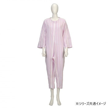 竹虎　ソフトケアねまき薄手　ピンク　大きいサイズ　105905・LL