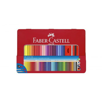 フェリッティ カラーグリップ水彩色鉛筆 48色入缶アクセサリー付 FC112448