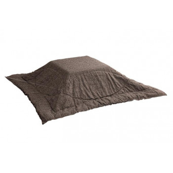 【代引き・同梱不可】 こたつ布団 正方形 掛け単品 「ラウル」 ベージュ 約205&times;205cm 1181500020311｜あっとらいふ