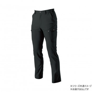 桑和 3042-08 カーゴパンツ GLLサイズ ブラック(4) SOWA
