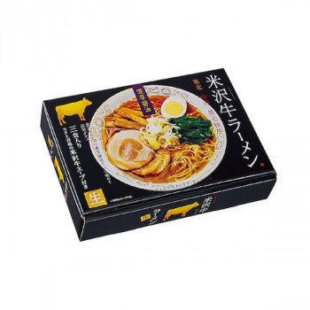 【代引き・同梱不可】 米沢牛ラーメン RM-105 &times;15個セット｜あっとらいふ