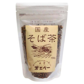 【代引き・同梱不可】 国産 そば茶 150g×6セット