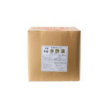 【代引き・同梱不可】 川合肥料 機能性資材 木酢液(奈良) 20リットル|あっとらいふ