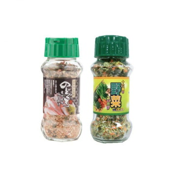 【代引き・同梱不可】 みなり のどぐろ煮付風味ふりかけ 85g・十六種の野菜ふりかけ 90g　各15個セット｜あっとらいふ