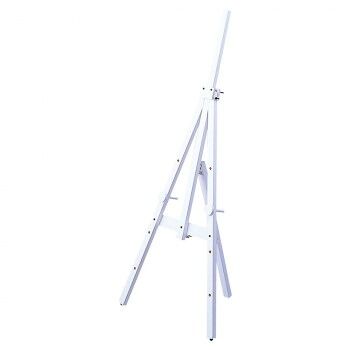 【同梱不可】 ナカバヤシ　木製イーゼル　Mサイズ　ホワイト　EZ-101W