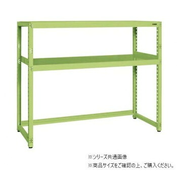 【代引き・同梱不可】 サカエ RKラック 1800×600×1500mm グリーン RKN-8652K