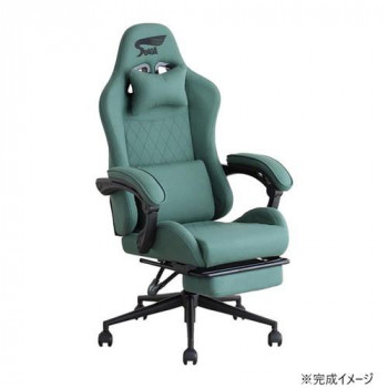 【代引っ張ること・同梱不可】 東馬(TOHMA) SeAGA-SE ゲーミングチェア GR 緑であること 54690840