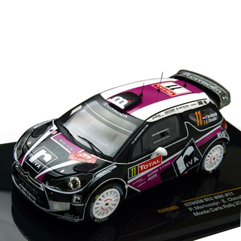 Ixo イクソ シトロエン Ds3 Wrc 12年 ラリー モンテカルロ 11 ドライバー P Merksteijn E Chevalier 1 43スケール Ram485 Andapt Com