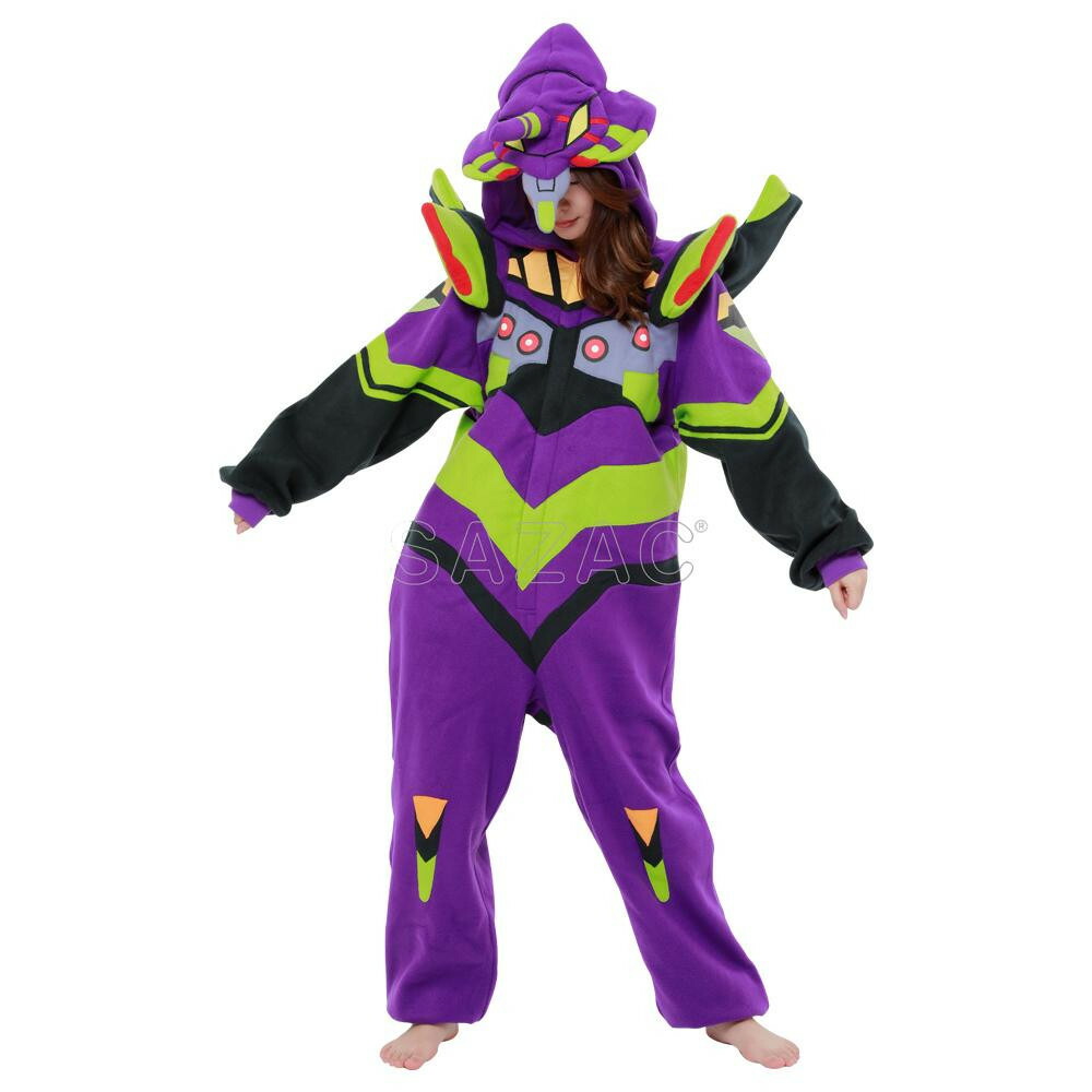 サザック フリース着ぐるみ エヴァンゲリオン初号機 M Eva 001 Psicologosancora Es
