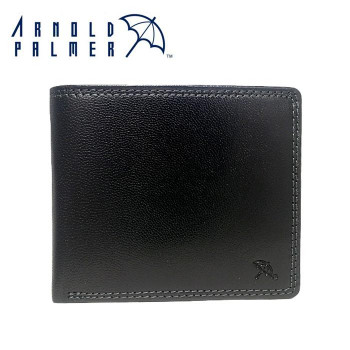 Arnold Palmer アーノルドパーマー 山羊革 二つ折り財布 中ベラ付札入れ 4ap3493bk ブラック Sfeah Com