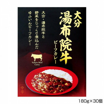 8683円 国内外の人気 まるひで 大分湯布院牛ビーフカレー 180g×30個 B4