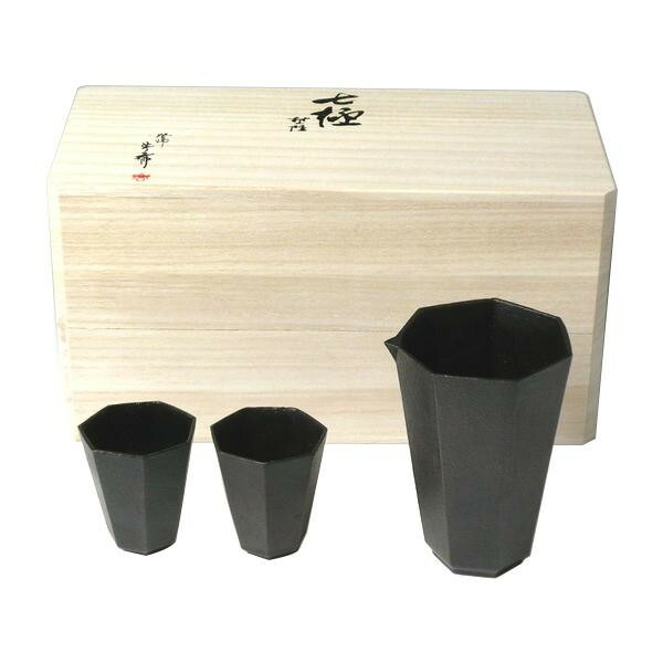 高岡銅器 畠春斎作 七極(ななきわみ) 酒器セット 190-03 調理用品