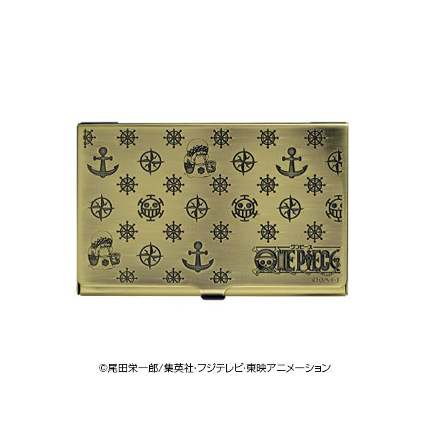 楽天市場 One Piece ワンピース 電伝虫メタルカードケース ブラス ロー 財布 カードケース あっとらいふ