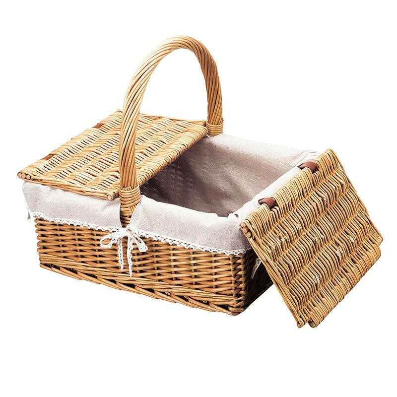 在庫一掃 楽天市場 ピクニックバスケット 42 53 収納用品 あっとらいふ 格安 Advance Com Ec