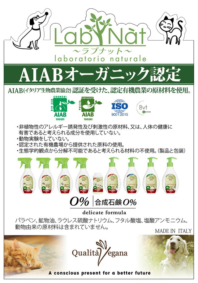 市場 Biozeca 犬猫トリートメントスプレー 250ml