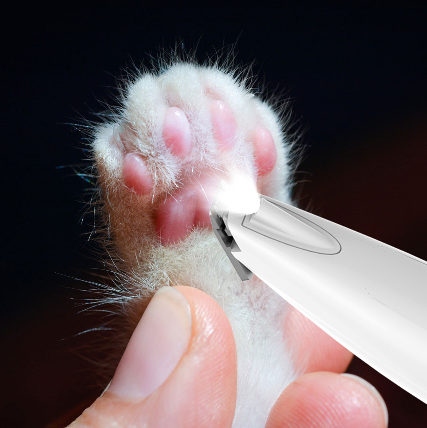 5 好評 ペット用 バリカン 電動 足裏 肉球 犬 猫 毛 トリマー Ledライト 2段階 速度調整 Usb充電式 Qdtek Vn