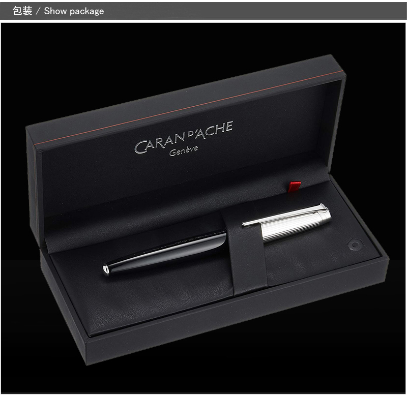 95%OFF!】 カランダッシュ CARAN D'ACHE 万年筆 レマン バイカラー