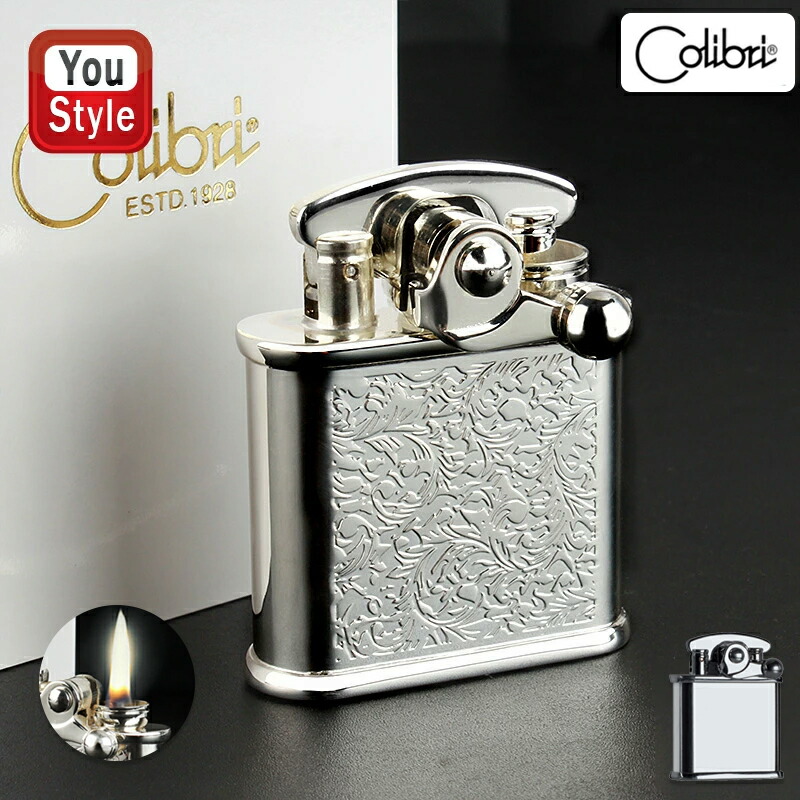 楽天市場】Colibri コリブリ ライター 308-0050 シルバーミガキ