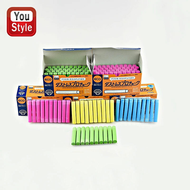 チョークレスボード　45×60cm 蛍光チョーク72本 DCK-72-4C ダストレス チョーク 4色