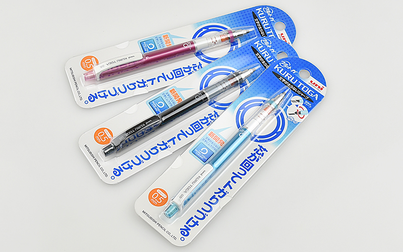 【楽天市場】三菱鉛筆 MITSUBISHI PENCIL ペンシル クルトガ スタンダードモデル 全3色 0.5 M54501P：You STYLE