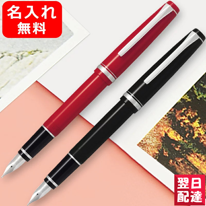 PILOT - パイロット 万年筆 エラボー FE-25SR-BSM ブラックの+