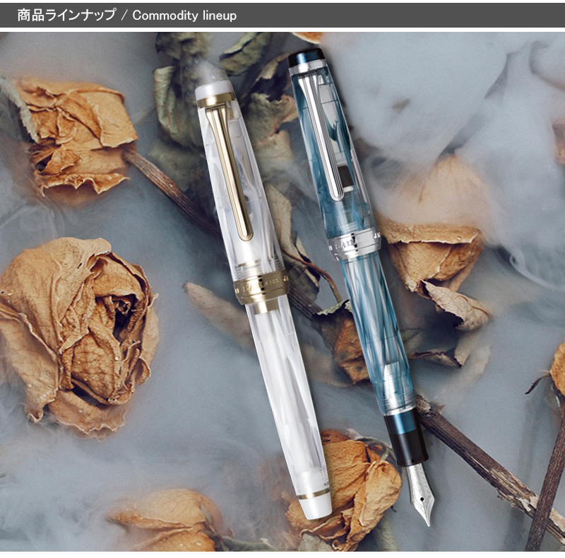 セーラー SAILOR 数量限定 ヴェイリオ VEILIO万年筆21金、中型 EF F MF