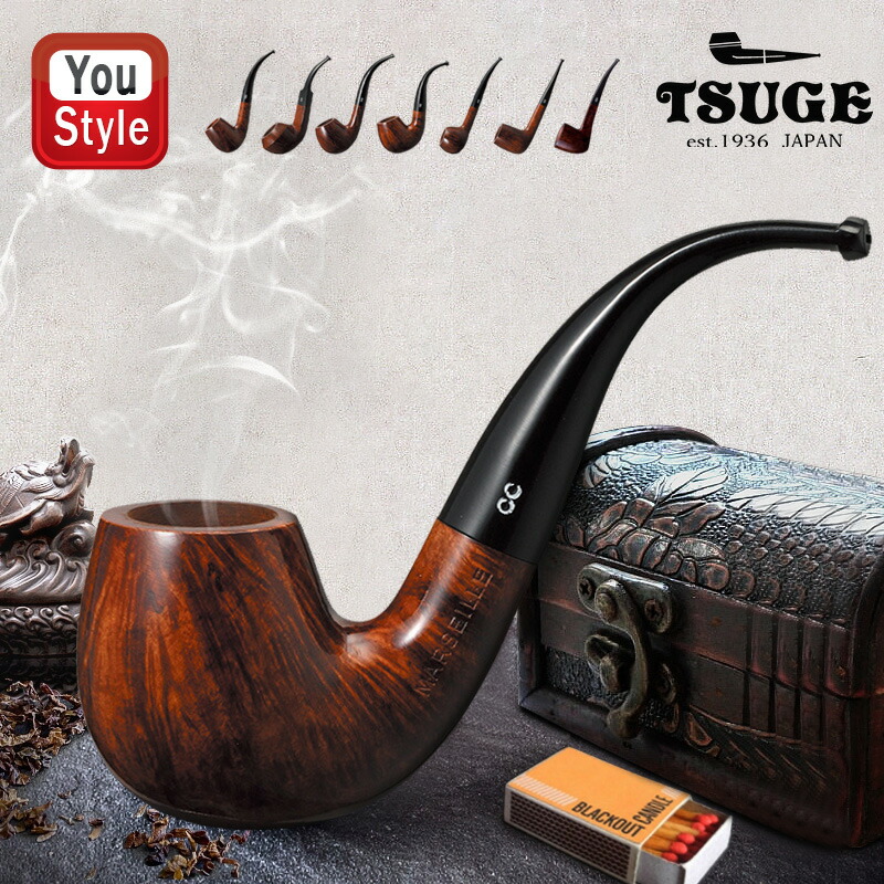 柘製作所 TSUGE KISERU シリーズ CHACOM パイプ マルセイユ 280 ローデシアンベント 42920/442 42922/13 ベント 42923/184 アップルベント 42925/214 フルベント 42926/228C プリンス 42927/28J ビリアード 42928 全7種 ギフト プレゼント お祝い 記念品 誕生日 就職 喫煙具