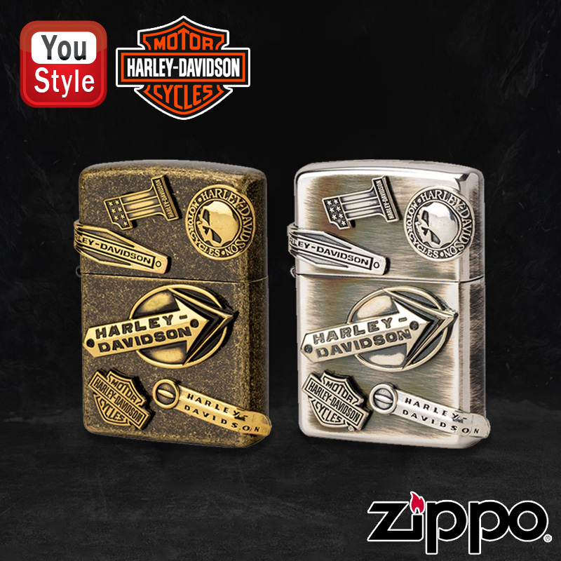【クーポンあり＆P5倍要エントリー】 ジッポー ZIPPO ライター ハーレーダビッドソン 日本限定モデル メイクメタル 6PCS シルバー BSイブシバレル6PCS HDP-63 HDP-64 メンズ 豪華 喫煙具