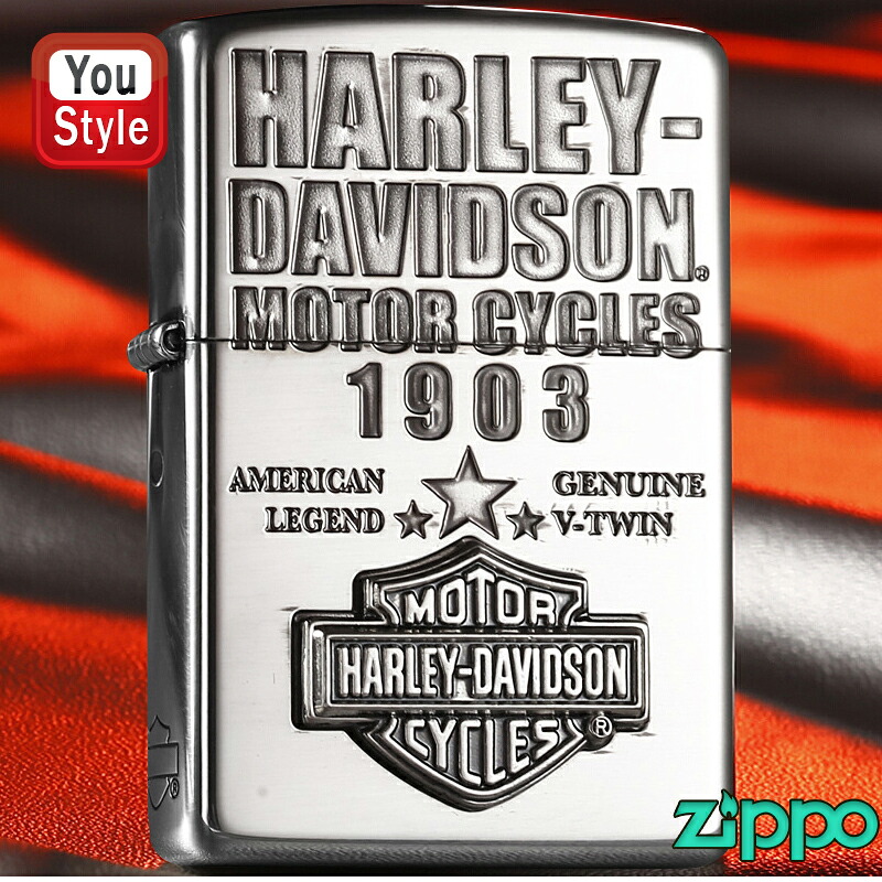【P5倍要エントリー】ジッポー ZIPPO ライター ペンギン PENGUIN ハーレーダビッドソン HARLEY-DAVIDSON 日本限定モデル BSイブシメタル シルバーイブシメタル シルバー HDP-58 ギフト プレゼント お祝い 記念品 豪華 喫煙具 母の日 父の日 誕｜You STYLE