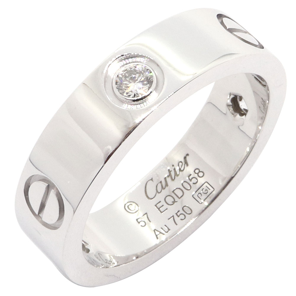 auc-yume: Cartier ring love ring half 