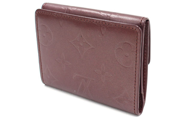 auc-yume: Hold Louis Vuitton coin case monogram mat Ludlow M65126 ヴィオレ M65126 used coin purse ...