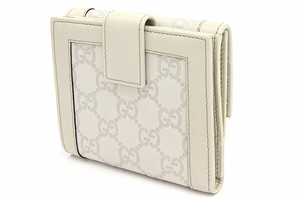 グッチ Wホック財布 Vuitton グッチシマ アイボリー レザー 中古 白 折り財布 レディース ウォレット Gucci 現代質屋 夢市場 プレミアグッチ Wホック財布をセール価格で販売中 グッチ Wホック財布 Vuitton グッチシマ アイボリー レザー 中古 白 折り財布 レディース ウォレット Gucci 現代質屋 夢市場 プレミアグッチ Wホック財布をセール価格で販売中