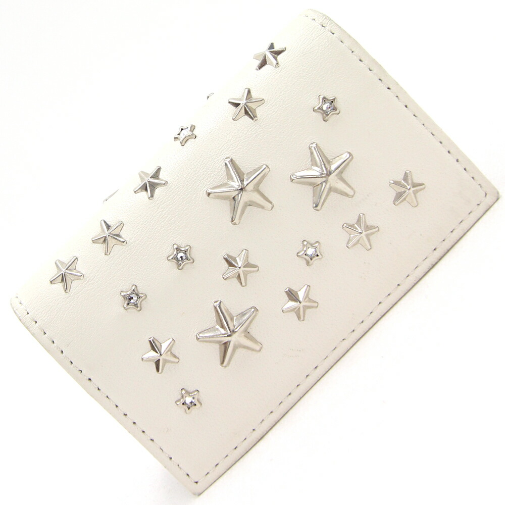 ジミーチュウ カードケース JIMMY CHOO スタースタッズ　名刺入れ 楽天市場】ジミーチュウ JIMMY CHOO スタースタッズ NELLO