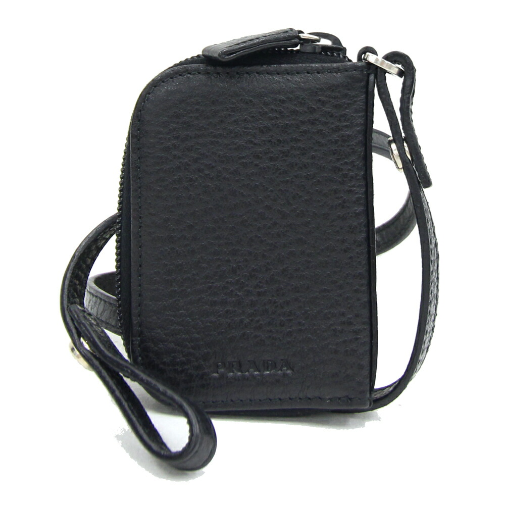 中古USED PRADA キーケース サフィアーノ 6連 1PG222 7929226640 VIP価格! PRADA ナイロン サフィアーノ 6連キーケース 1PG222