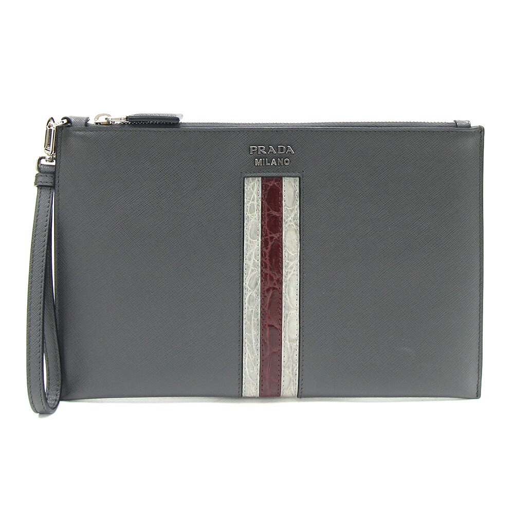 楽天市場】【イタリア買付】プラダ PRADA メンズ セカンドバッグ