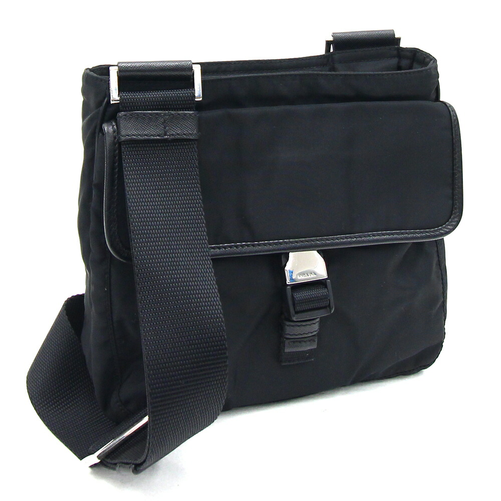 楽天市場】プラダ バッグ ショルダーバッグ ネロ ブラック 黒 斜