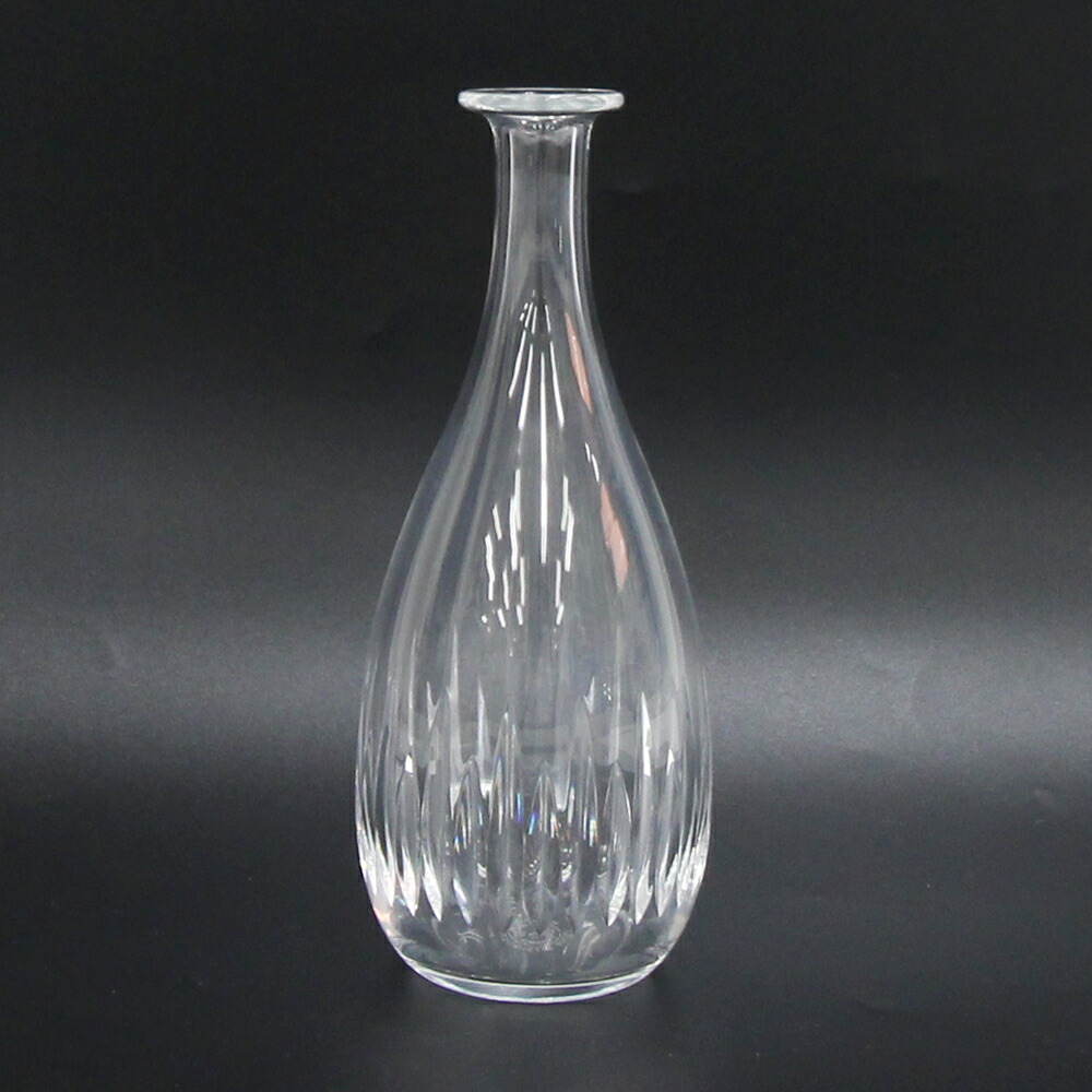 【未使用】バカラ　花瓶　クリスタル 新品未使用】Baccarat バカラ クリスタルフラワーベース 約20cm