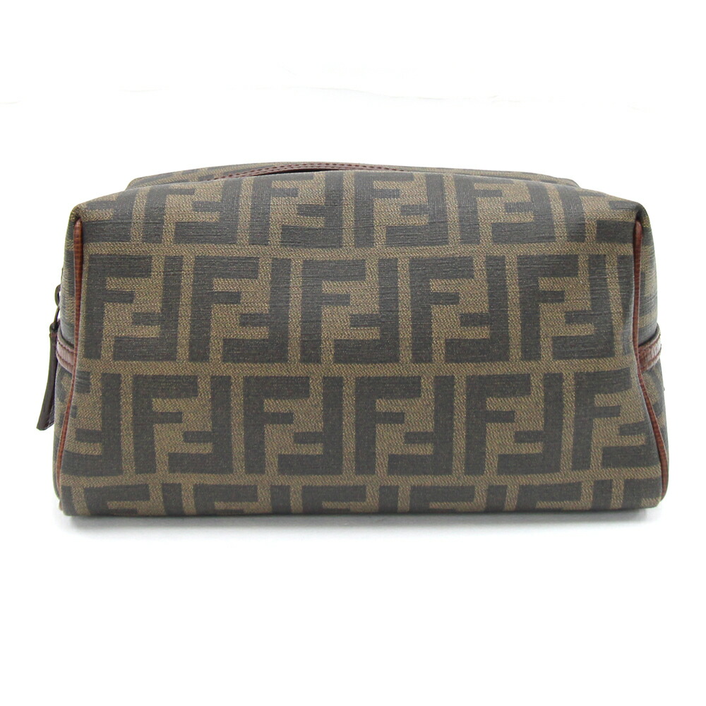 【極美品】FENDI バニティ ズッカ柄 FFロゴ キャンバス レザー ブラウン 楽天市場】【即日発送・水曜定休日・木曜発送】【中古】【RI