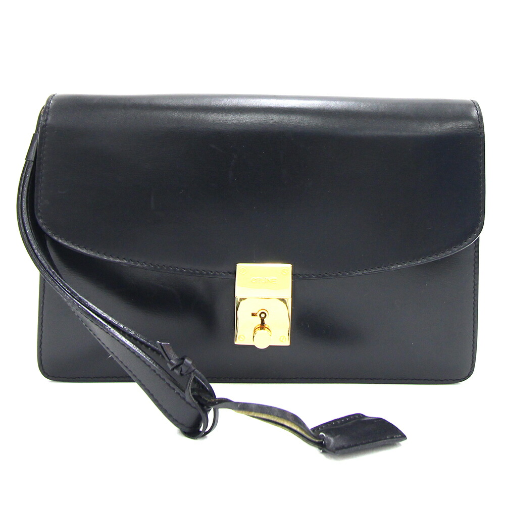 ✨CELINE✨セリーヌ クラッチバッグ セカンドバッグ レザー ブラック 楽天市場】【バッグ】CELINE セリーヌ セカンドバッグ クラッチ