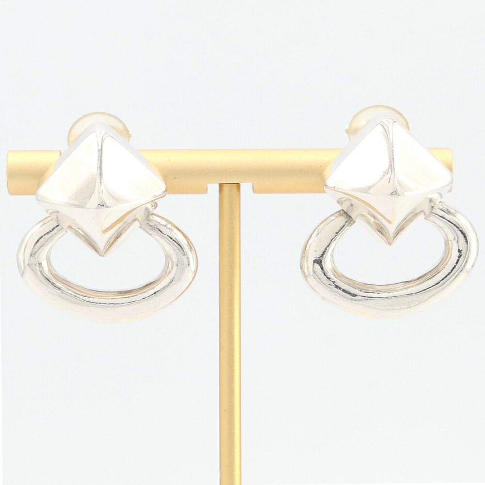 楽天市場】エルメス HERMES イヤリング メドール マゼンタ スタッズ