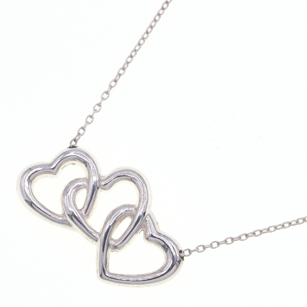 Tiffany ティファニー トリプルハート ネックレス TIFFANY&Co. ティファニー トリプルハート ネックレス 18金 K18