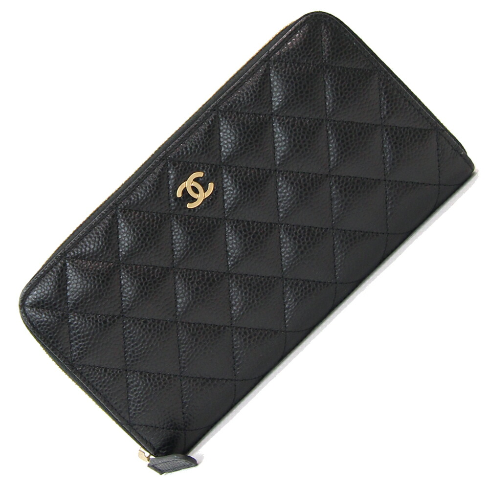 楽天市場】シャネル CHANEL 長財布 ラウンドファスナー ボーイ