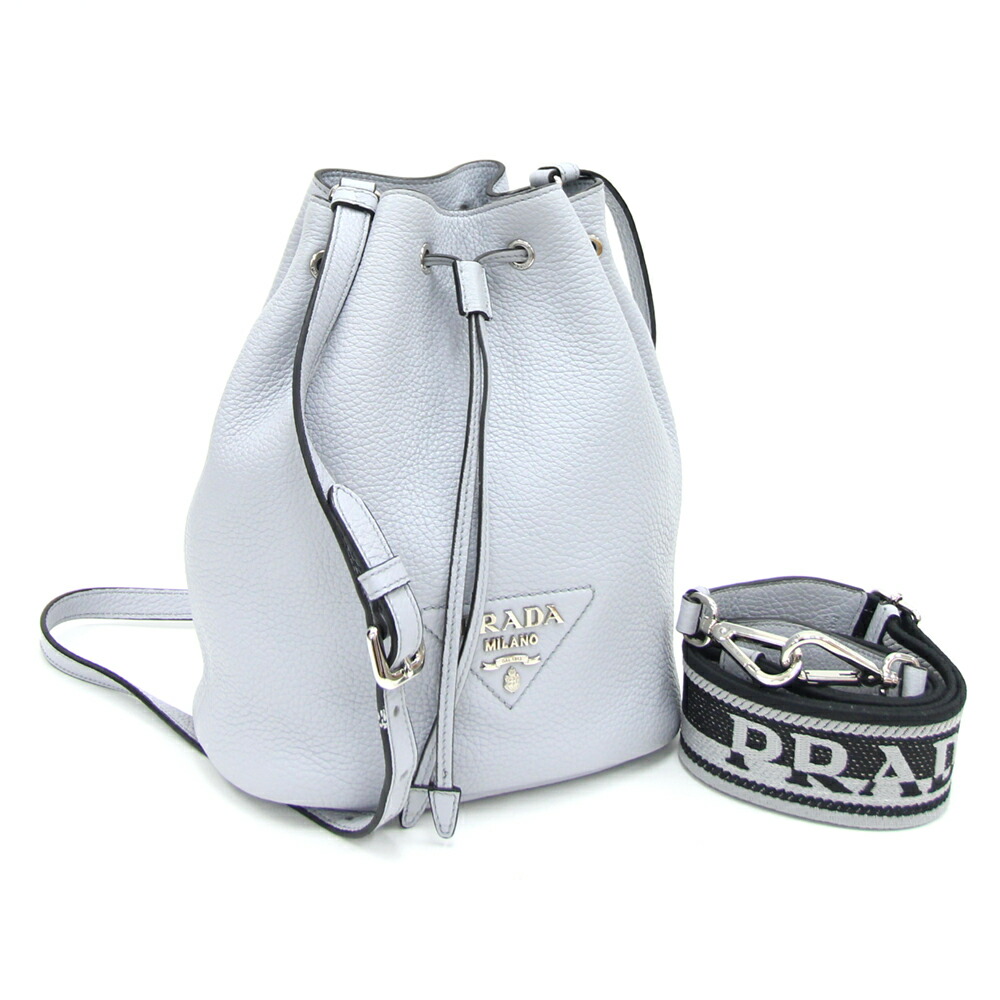プラダ★ロゴバケットバッグ 楽天市場】【バッグ】PRADA プラダ ロゴ バケットバッグ 巾着