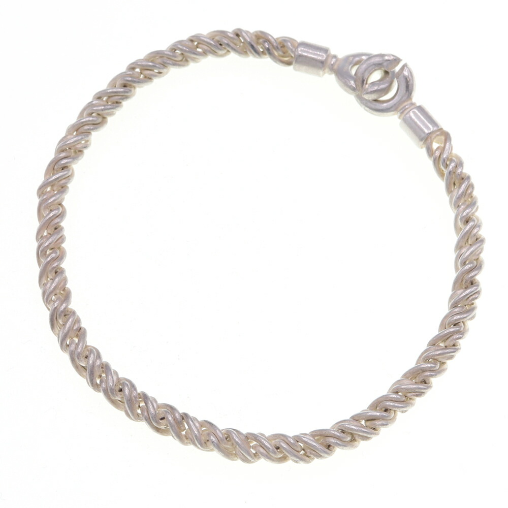 5*9様 K18 750 ゴールド ツイストロープ ブレスレット5.2ｇ VINTAGE TIFFANY & CO. 14K Gold Twist Rope Bracelet