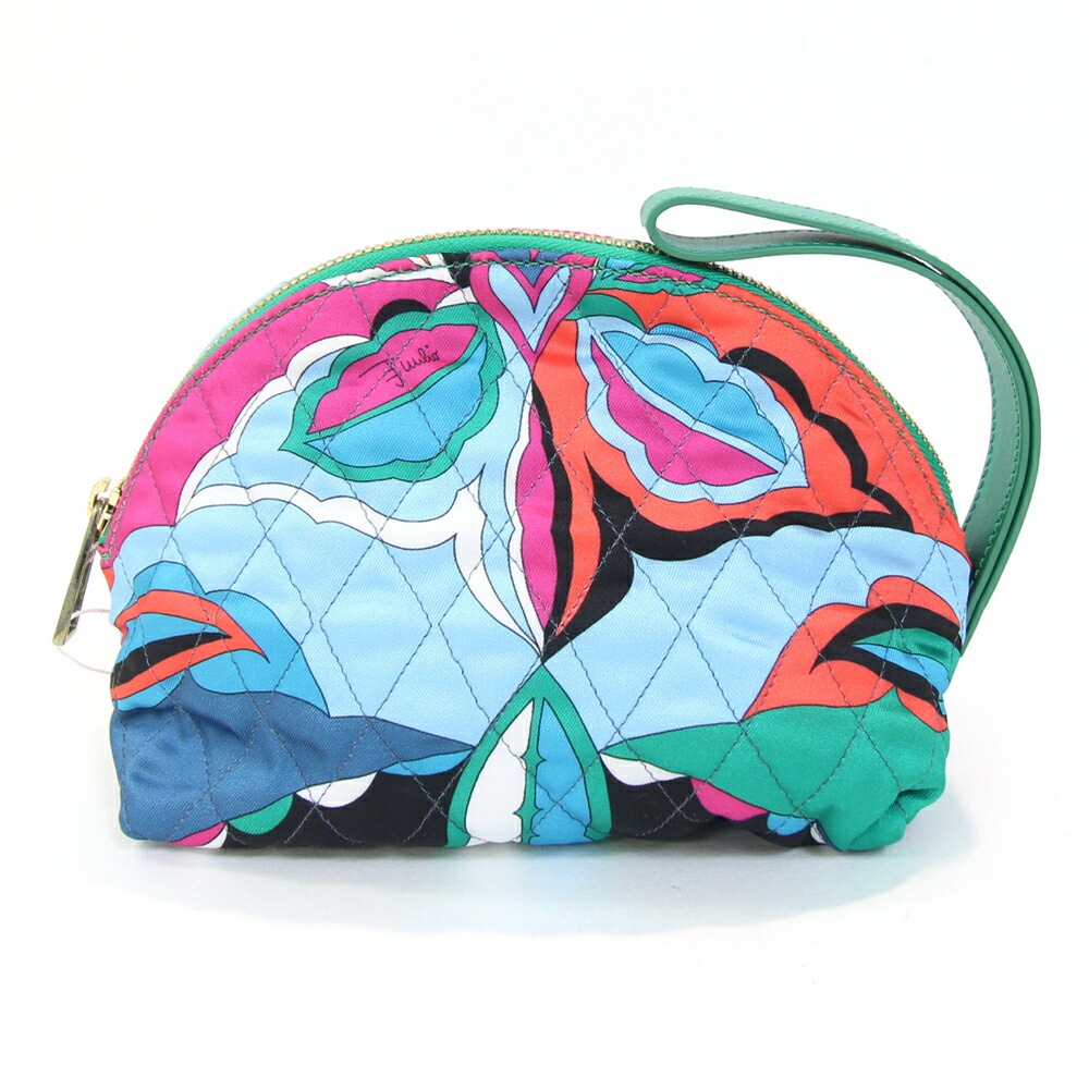 【美品】EMILIO PUCCI　エミリオプッチ　ポーチ 楽天市場】EMILIO PUCCI エミリオプッチ ポーチ COSMETIC CASE