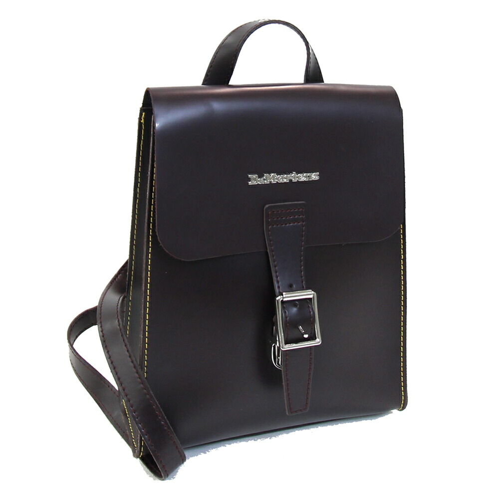 Dr. Martens ブラック レザー バックパック Amazon.co.jp: [Dr. Martens] [ドクターマーチン] AB104001 BOX