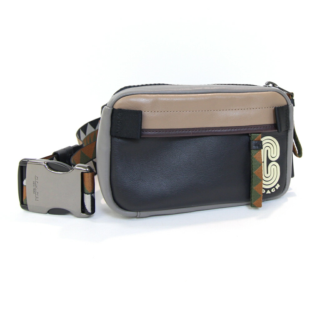 【極美品】coach ウエストバッグ PVC シグネチャー 楽天市場】コーチ COACH ボディバッグ レザー PVC シグネチャー