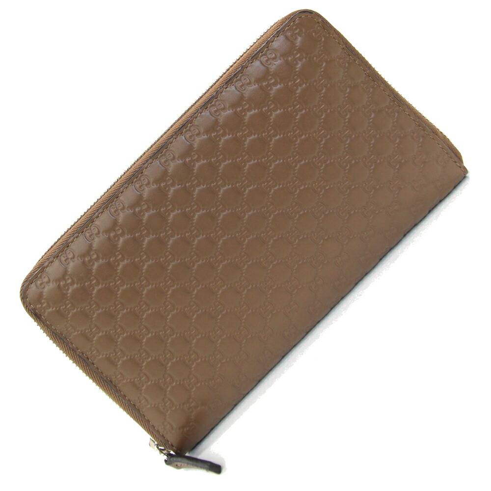 超良品‼️ グッチ　GUCCI 財布　長財布　シマレザー　ラウンドファスナー GUCCI グッチ 財布 レディース ブランド 長財布 ソーホー レザー