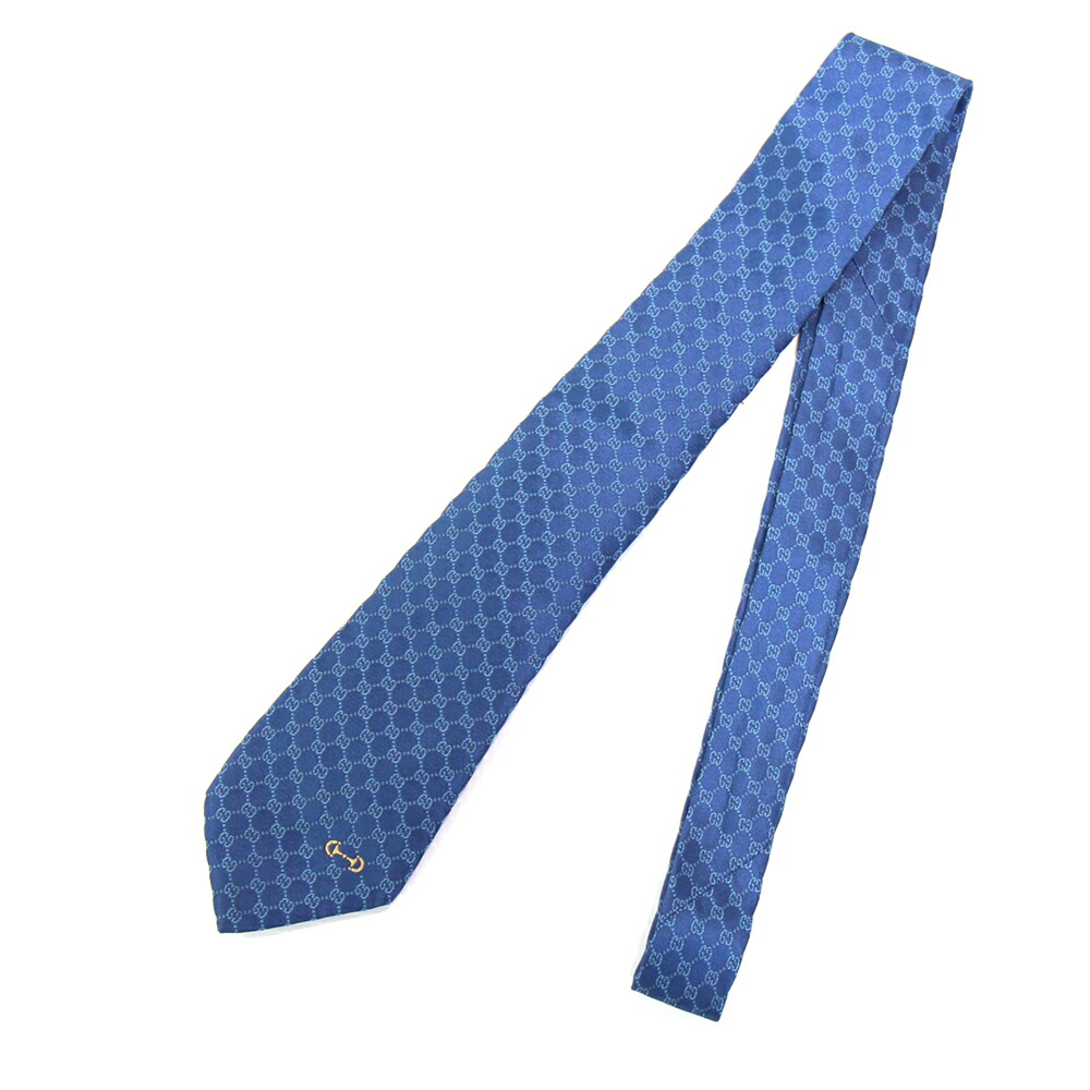 楽天市場】K GUCCI ネクタイ ホースビット 箱 送料込 グレー シルク