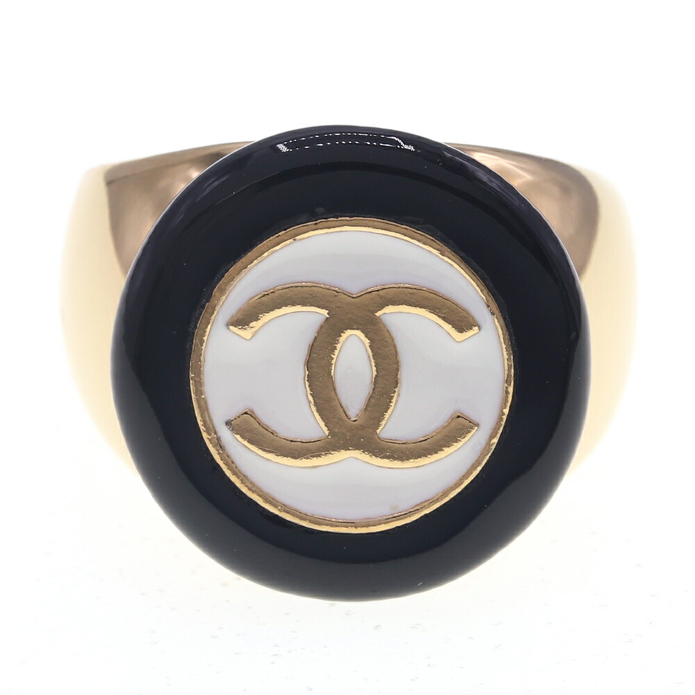楽天市場】シャネル CHANEL リング 指輪 CCマーク 13号サイズ メタル